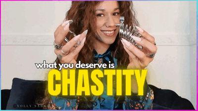33585 - Chastity is What You Need (Challenge + Humiliation JOI)