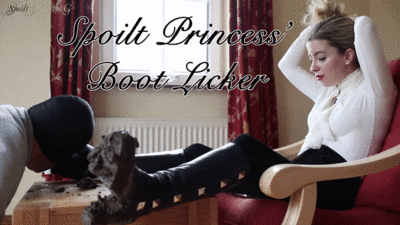 24215 - Spoilt Princess' Boot Licker